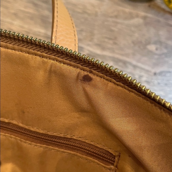 Fossil Jenna Handbag Brown Pebbled Leather - Picture 6 of 16